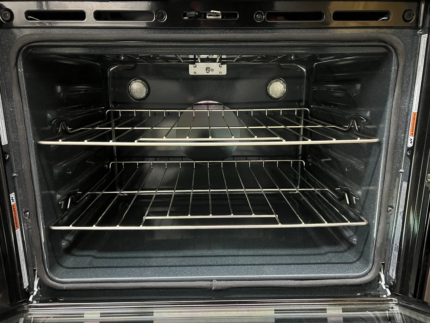 Whirlpool WOS51EC0HS 30 Inch 5.0 Cu. Ft. Smart Single Oven Touchscreen, Frozen Bake, Temperature Sensor, Multi-Step Cooking, Rapid Preheat, Keep Warm Setting, Control Lock Mode, Star K Sabbath Mode, Stainless Steel , 369148