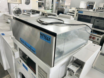 Bosch 500 Series  HWD5751UC 27 Inch Warming Drawer with 3 Power Levels, Proofing, Auto Shut-Off, 1.9 cu. ft. Capacity, 450 Watt Heating Element, Sturdy Ball Bearing Telescopic Rails Star-K Certified HWD5751UC/01 , Stainless Steel. , 999867