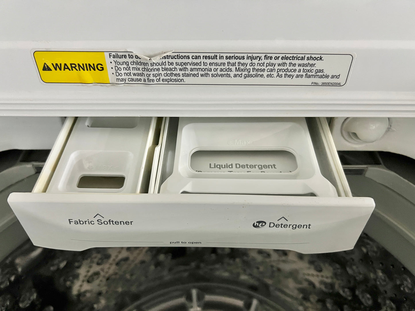 27 Inch Kenmore Elite Top Loading Washer Machine 4.7 Cu Ft 796.31512211 , 444531