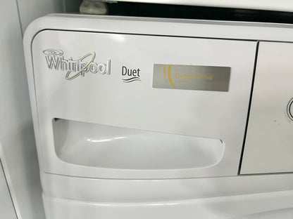Whirlpool Duet  WFW72HEDW 27 Inch 4.2 cu. ft. Front Load Washer 8 Wash Cycles, 1,200 RPM, Quick Wash, Eco Sanitize,  Stainless Steel Wash Basket, ENERGY STAR , 444532