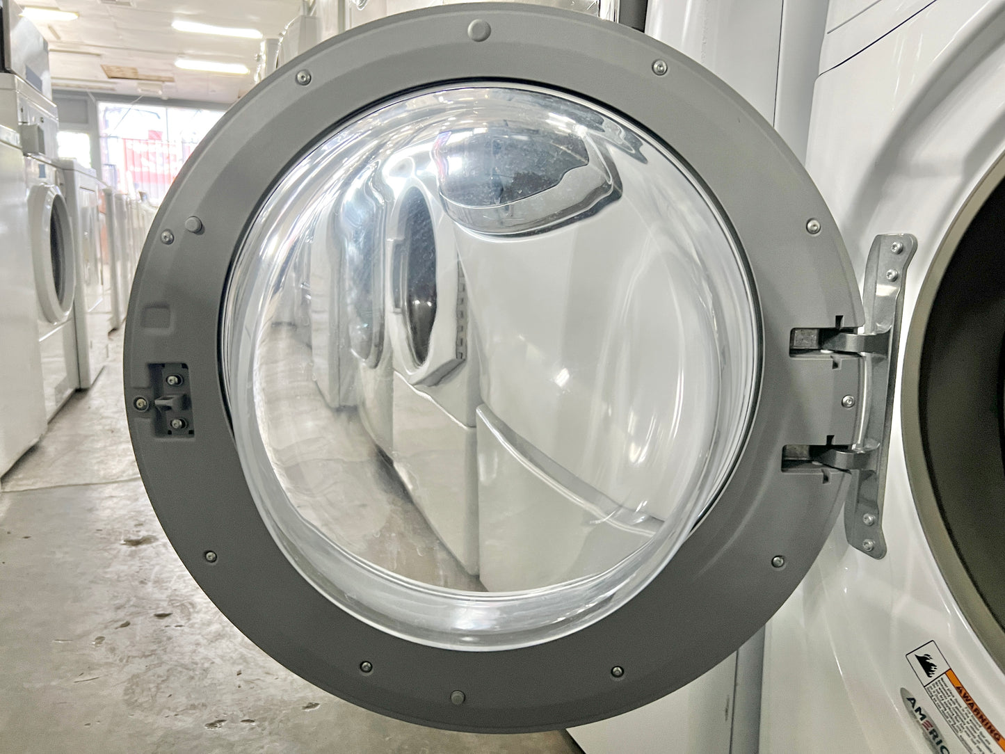 Whirlpool Duet  WFW72HEDW 27 Inch 4.2 cu. ft. Front Load Washer 8 Wash Cycles, 1,200 RPM, Quick Wash, Eco Sanitize,  Stainless Steel Wash Basket, ENERGY STAR , 444532