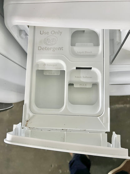Whirlpool Duet  WFW72HEDW 27 Inch 4.2 cu. ft. Front Load Washer 8 Wash Cycles, 1,200 RPM, Quick Wash, Eco Sanitize,  Stainless Steel Wash Basket, ENERGY STAR , 444532