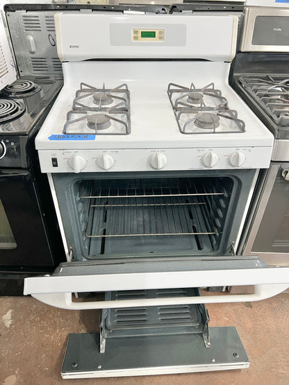 30 Inch Kenmore Gas Range , 4 Burner , Oven 444534