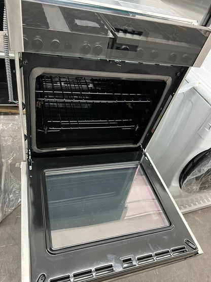 GE JKD5000SNSS 27 Inch Built In Convection Double Wall Oven 8.6 cu. ft. , WiFi, Self-Clean with Steam Clean Option, True European Convection, Stainless Steel , New Open Box, 369430