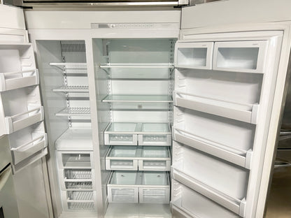 48 inch Viking 5 Series  VCSB5483SS Counter Depth Built-In Side by Side Refrigerator 29.05 Cu. Ft.  Ice Maker, Sabbath Mode , ENERGY STAR,  Stainless Steel , 444293