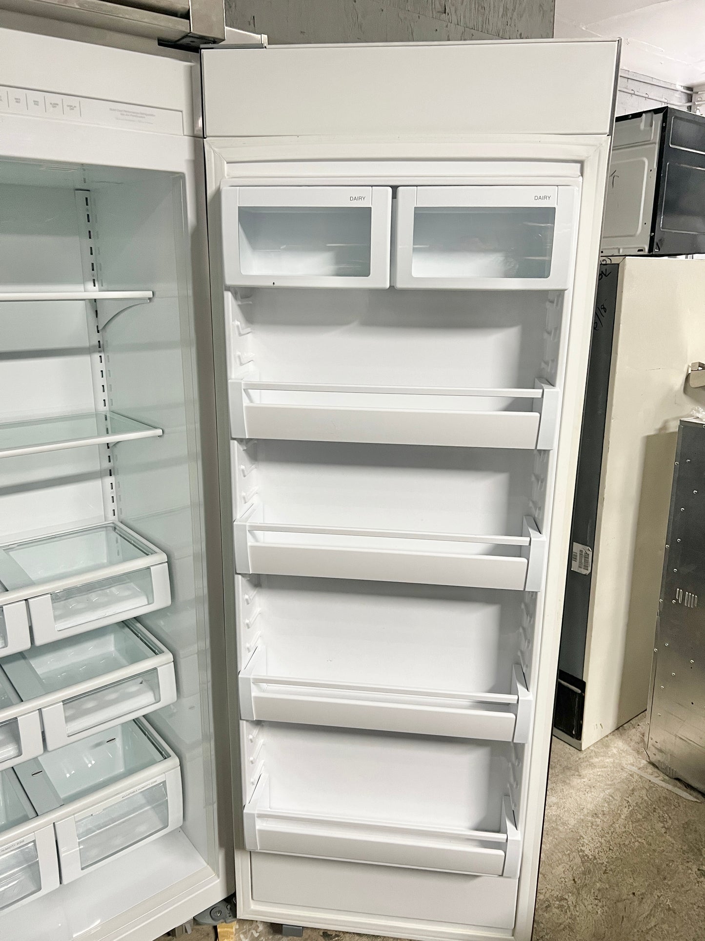 48 inch Viking 5 Series  VCSB5483SS Counter Depth Built-In Side by Side Refrigerator 29.05 Cu. Ft.  Ice Maker, Sabbath Mode , ENERGY STAR,  Stainless Steel , 444293