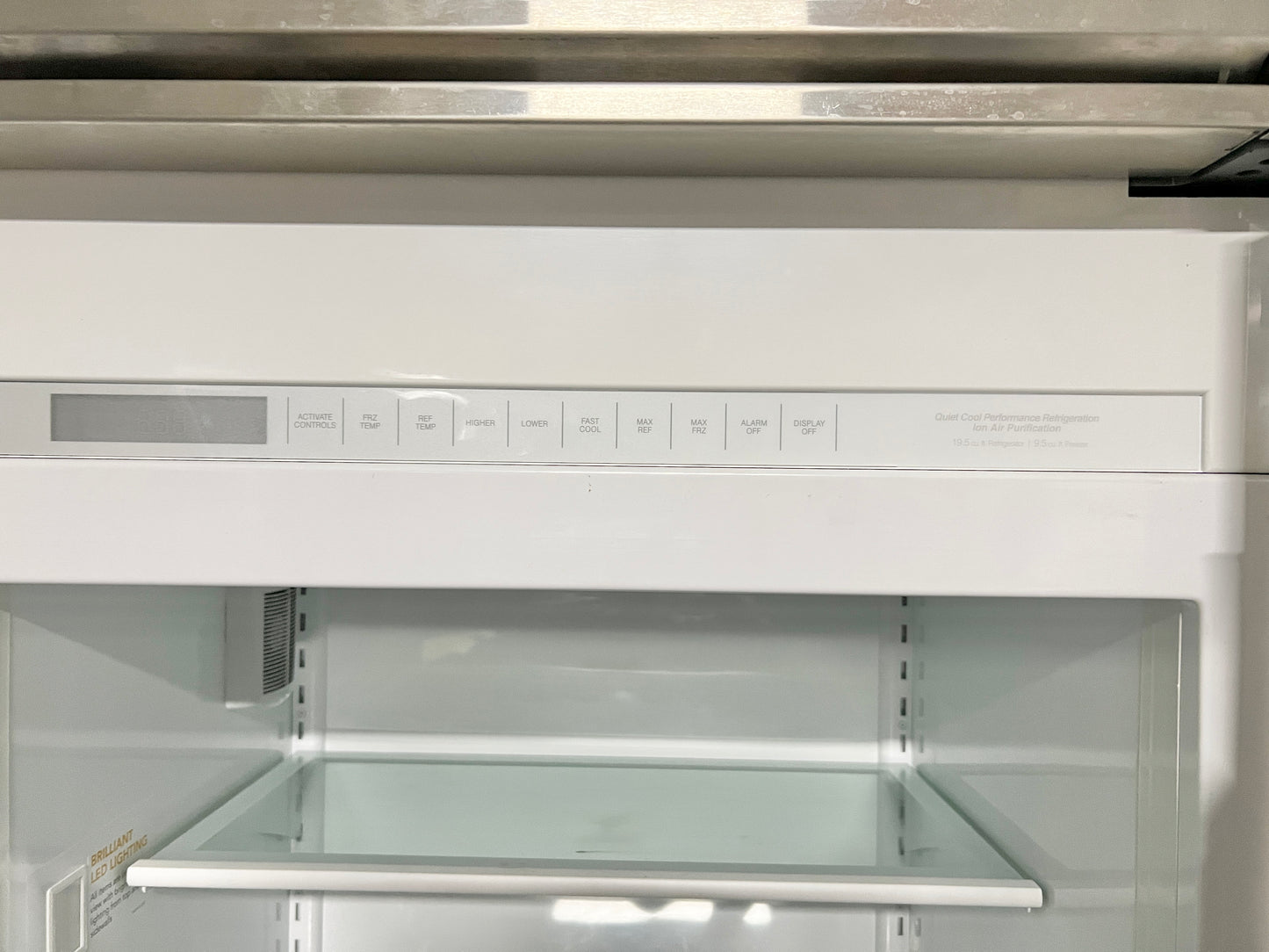 48 inch Viking 5 Series  VCSB5483SS Counter Depth Built-In Side by Side Refrigerator 29.05 Cu. Ft.  Ice Maker, Sabbath Mode , ENERGY STAR,  Stainless Steel , 444293