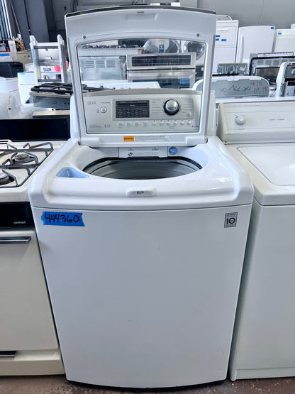 LG Top Load Washer and Electric Front Load Dryer Set , White ,DLEX5170W,WT5070CW 444360 and 444361