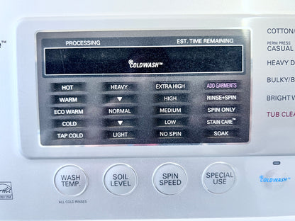 LG Top Load Washer and Electric Front Load Dryer Set , White ,DLEX5170W,WT5070CW 444360 and 444361
