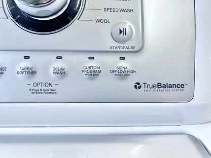 27 Inch LG Wave Series  WT5070CW Top Load Washer 4.7 cu. ft., 12 Wash Cycles, 1100 RPM, Direct Drive Motor LoDecibel Quiet Operation, White , 444360