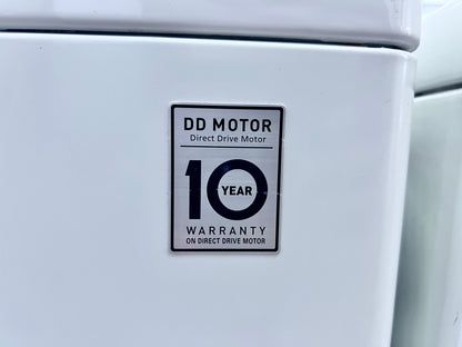 LG Top Load Washer and Electric Front Load Dryer Set , White ,DLEX5170W,WT5070CW 444360 and 444361