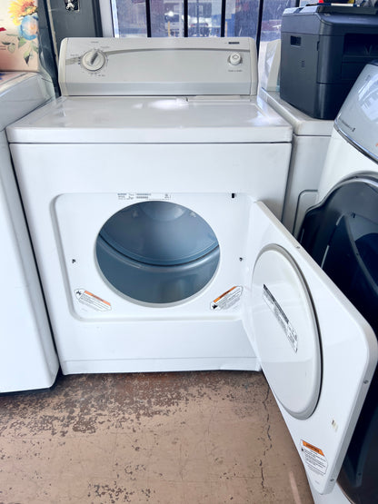 29 Inch Kenmore 300 Series 110.68322700 Electric Front Load Dryer , White 444366