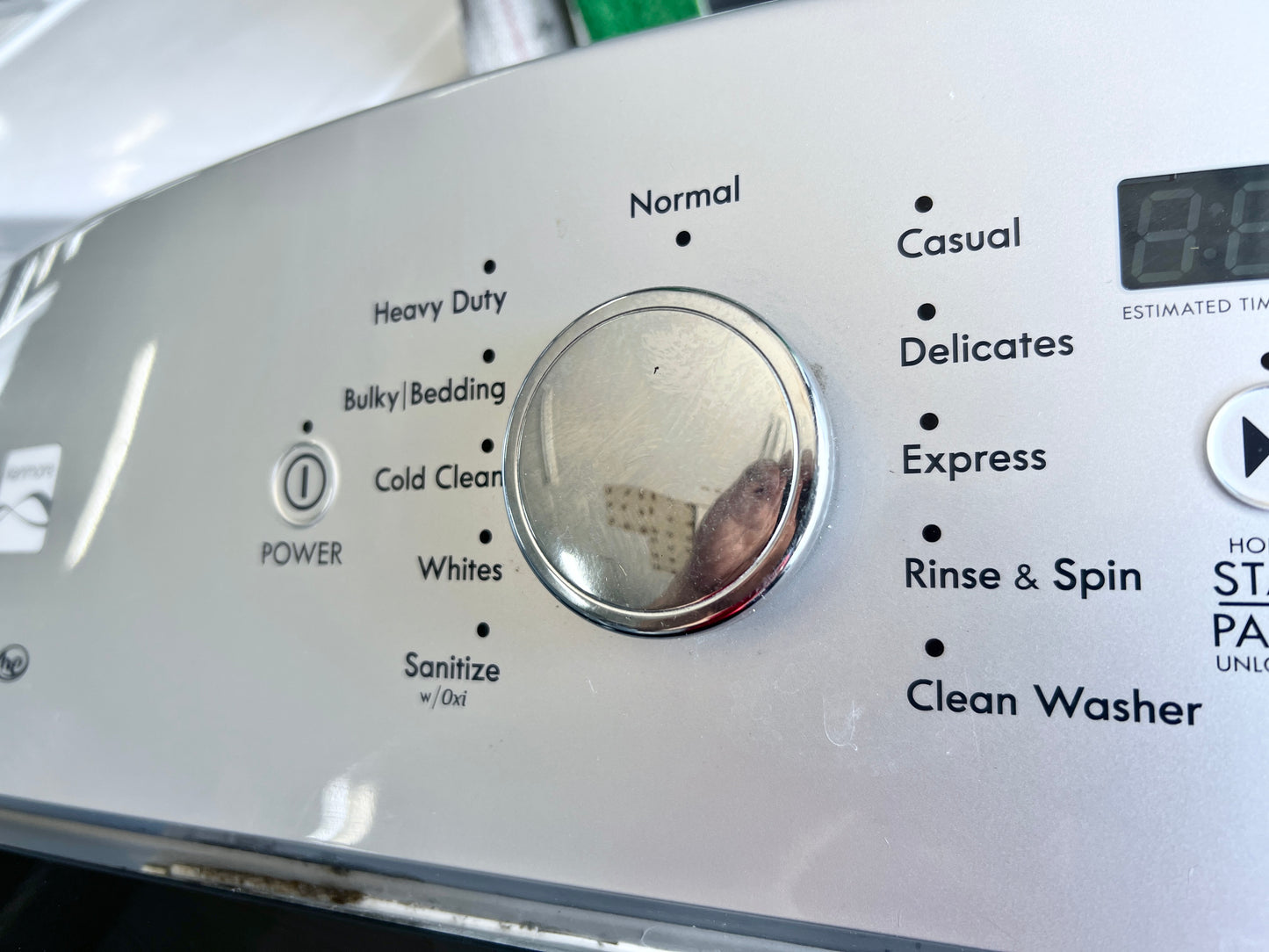 27 Inch Kenmore Top Load Washer High Efficient , White , 110.28132413, 444365