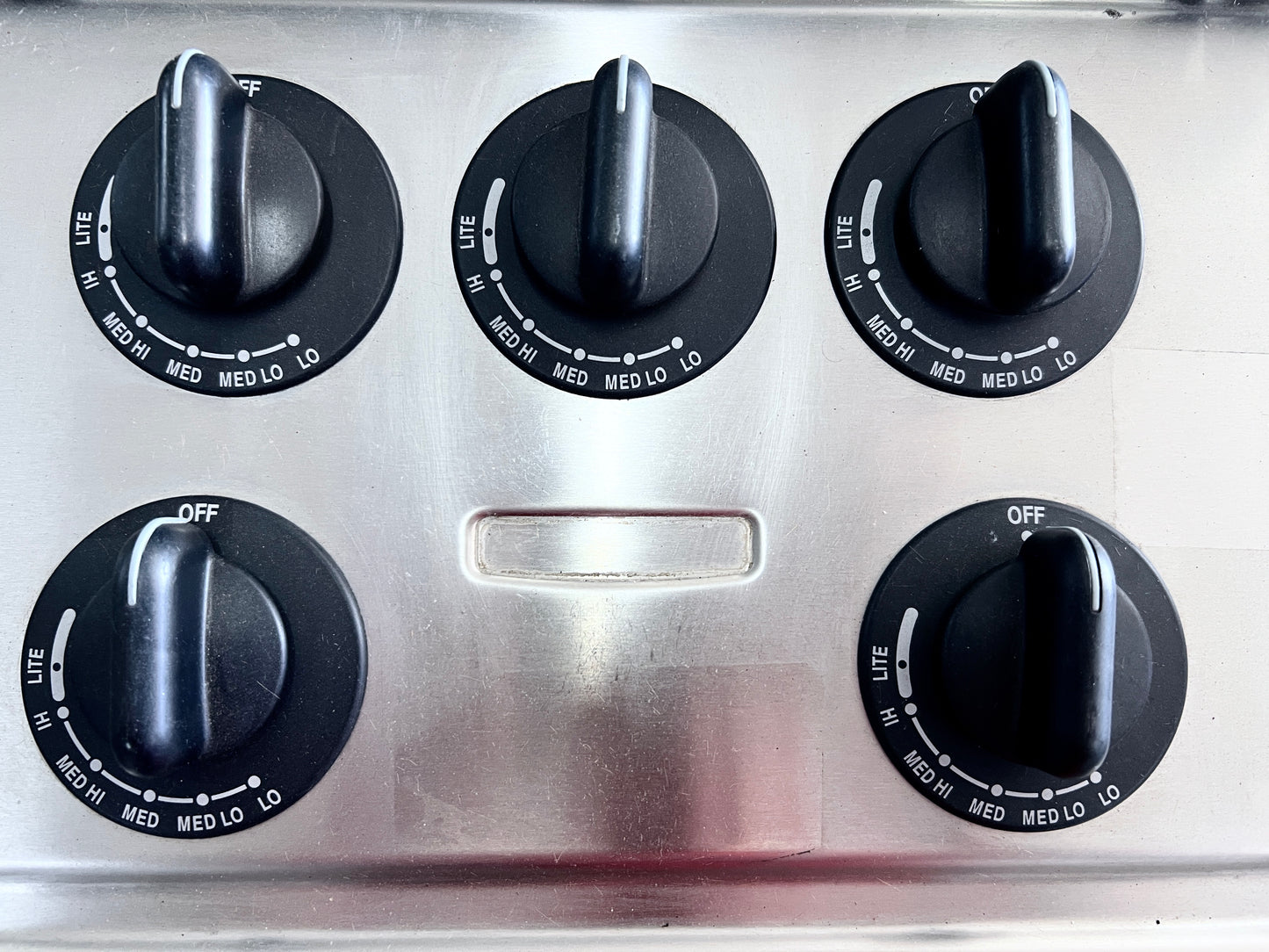 36 Inch Kitchenaid KGCS166GSS 5 Burner  Gas Cooktop ,, Stainless Steel , Electronic Ignition, 888709