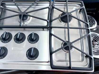 36 Inch Kitchenaid KGCS166GSS 5 Burner  Gas Cooktop ,, Stainless Steel , Electronic Ignition, 888709