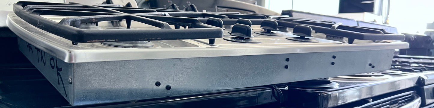 36 Inch Kitchenaid KGCS166GSS 5 Burner  Gas Cooktop ,, Stainless Steel , Electronic Ignition, 888709