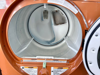 Kenmore Elite HE4 前置式電動烘乾機橙色 110.85089401，含底座 888704