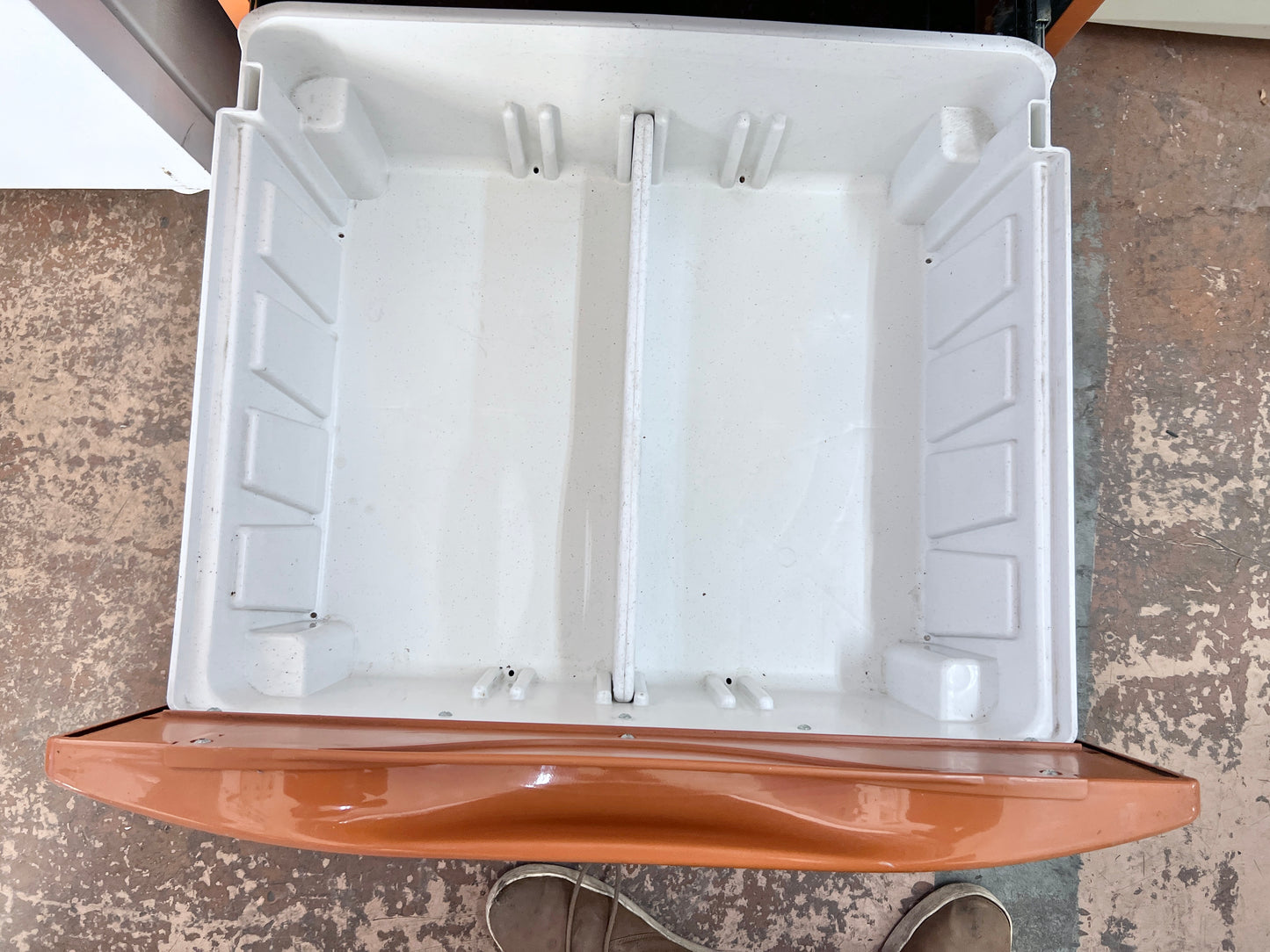 Kenmore Elite HE4 前置式電動烘乾機橙色 110.85089401，含底座 888704