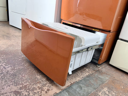 Kenmore Elite HE4 前置式電動烘乾機橙色 110.85089401，含底座 888704