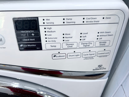 Whirlpool Duet 蒸汽前置式電動烘乾機，白色，WED95HEDW0，999865