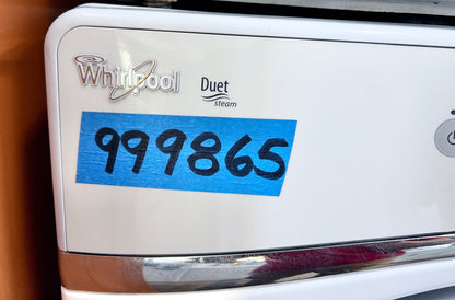 Whirlpool Duet 蒸汽前置式電動烘乾機，白色，WED95HEDW0，999865