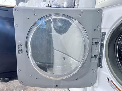 Maytag MHW3505FW 27 Inch 4.3 cu. ft. Front Load Washer Machine Steam, PowerWash, Rapid Wash, Sanitize Cycle, 8 Wash Cycles, 4.3 cu. ft., 1,200 RPM Energy Star , 444198