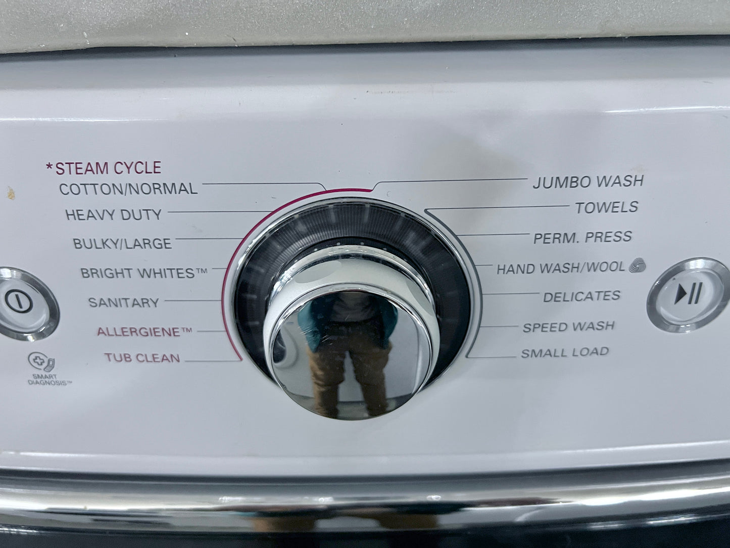 29 Inch LG TurboWash Series  WM8000HWA 5.1 cu. ft. Front Load Washer 14 Wash Cycles, 1,300 RPM, Steam Cycle, LG Twin Wash Compatibility, TurboWash,LoDecibel Quiet Operation, NeveRust Stainless Steel Drum ENERGY STAR Certification, White , 444369