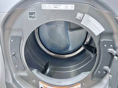 27 Inch Whirlpool  WHD862CHC Ventless Electric Dryer with 7.4 Cu. Ft. Capacity, Hybrid Heat Pump Drying Technology, Intuitive Controls, Advanced Moisture Sensing, Closet-Depth Fit, 36 Dry Cycles, Quick Dry, Wrinkle Shield, Eco, ENERGY STAR , 999340