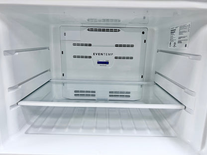30 Inch Frigidaire  FFTR1835VW Top Freezer Refrigerator 18.3 Cu. Ft., Adjustable Shelves, Humidity-Controlled Crispers, Half-width Deli Drawer, Gallon Door Bins, Auto-Close Doors, EvenTemp Cooling System, ADA Compliant: White , 444324