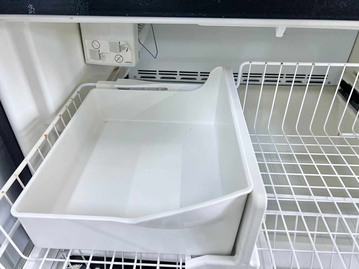 36 Inch Kenmore French Door Refrigerator In black With Water Dispenser Inside , Ice Maker Inside , 596.75529400, 444302