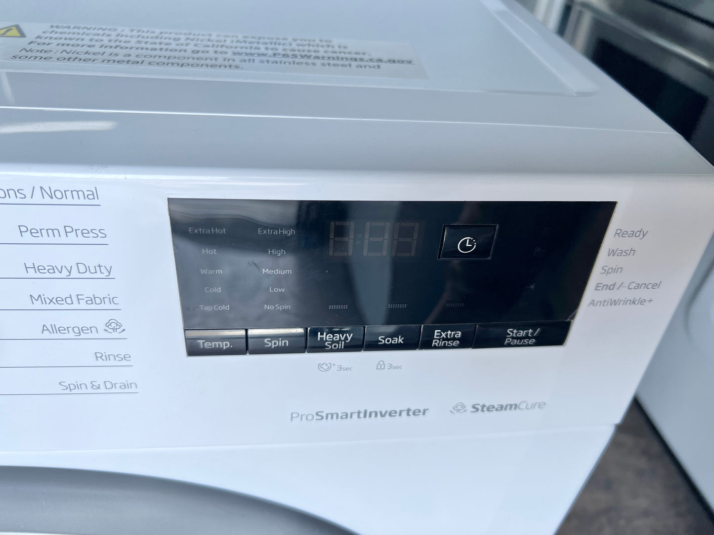 24 Inch Beko  BWM7200X Front Load Washer 1.95 Cu. Ft., 1200 RPM Spin Speed, AntiCrease, Child Lock, Lifetime Stainless Steel Drum, 15 Wash Cycles, Allergen Cycle, Down Wear Cycle, Organic Wash Cycle, ENERGY STAR , 444373