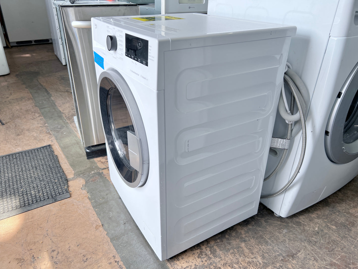 24 Inch Beko  BWM7200X Front Load Washer 1.95 Cu. Ft., 1200 RPM Spin Speed, AntiCrease, Child Lock, Lifetime Stainless Steel Drum, 15 Wash Cycles, Allergen Cycle, Down Wear Cycle, Organic Wash Cycle, ENERGY STAR , 444373