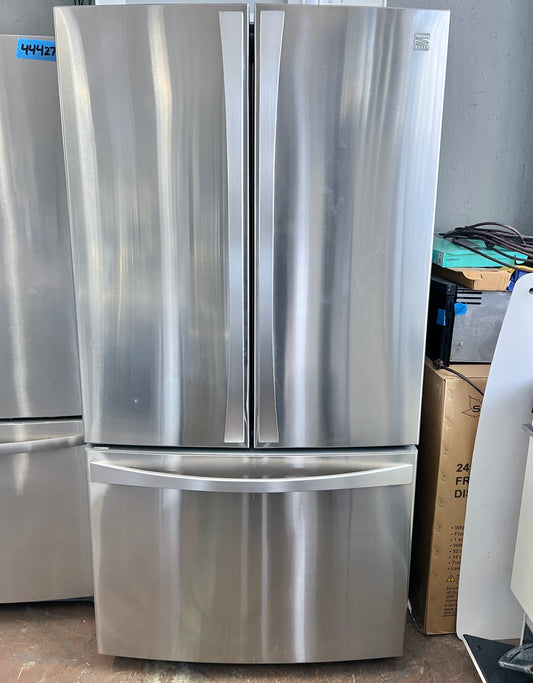 36 Inch Kenmore Elite manufactured by LG 74013 31 Cu Ft , French Door Style Bottom Freezer Stainless Steel Refrigerator , 795.74013.411, 131300