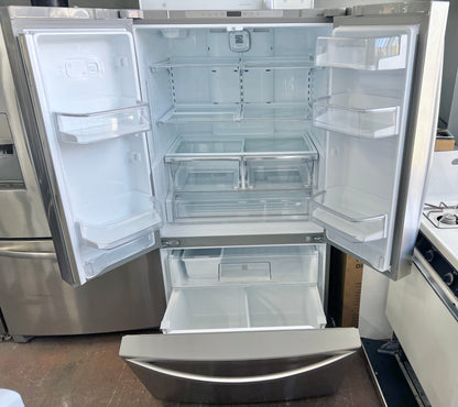 36 Inch Kenmore Elite manufactured by LG 74013 31 Cu Ft , French Door Style Bottom Freezer Stainless Steel Refrigerator , 795.74013.411, 131300