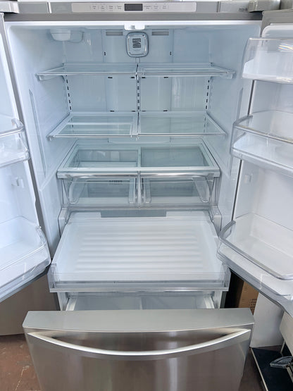 36 Inch Kenmore Elite manufactured by LG 74013 31 Cu Ft , French Door Style Bottom Freezer Stainless Steel Refrigerator , 795.74013.411, 131300
