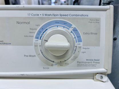 Kitchenaid KAWS850GT0 Heavy Duty Top Load Washer Machine , with  Transmission non-HE , White , 444384