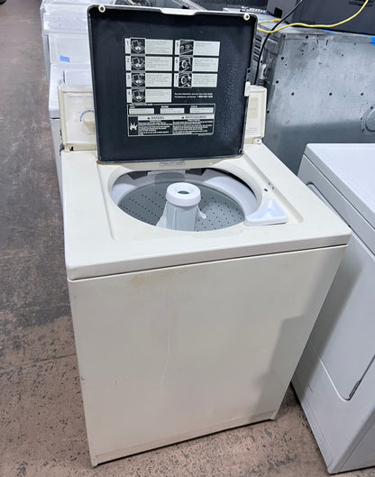 Kitchenaid KAWS850GT0 Heavy Duty Top Load Washer Machine , with  Transmission non-HE , White , 444384
