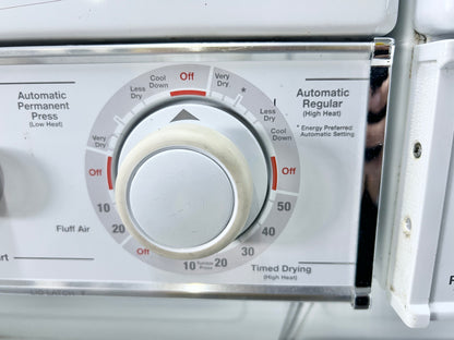24 Inch Whirlpool  Laundry Center Stackable Washer Dryer LTE5243DQ Thin Twin Electric Electric 220V 240V ,, White , 444139