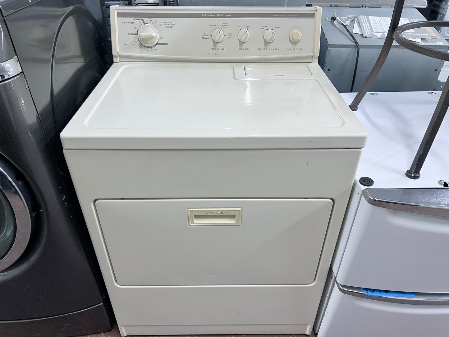 29 Inch Kitchenaid Heavy Duty Front Load Electric Dryer Machine KEYS850JT1  , 444385