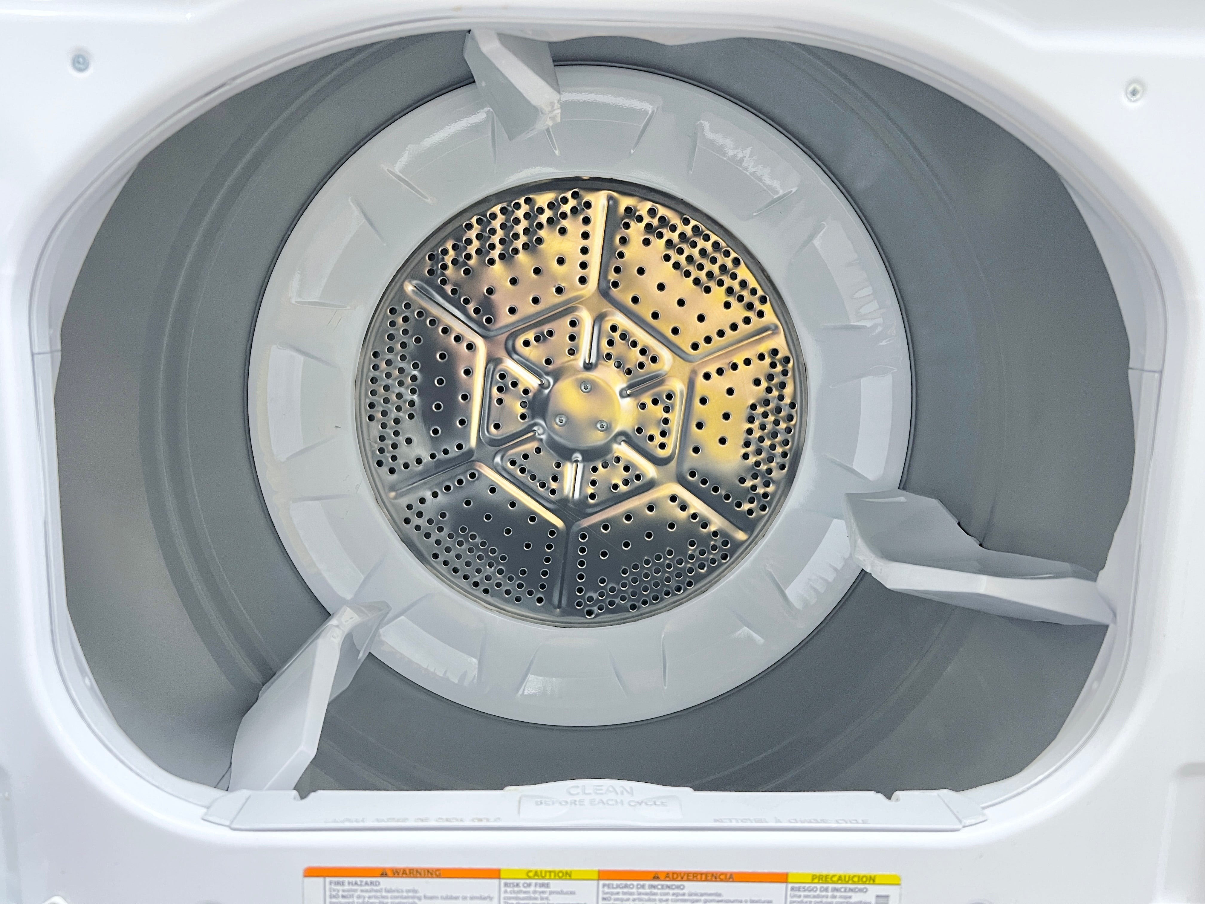 27 Inch Hotpoint HTX26EASWWW Front Load Electric Dryer 6.2 cu ft