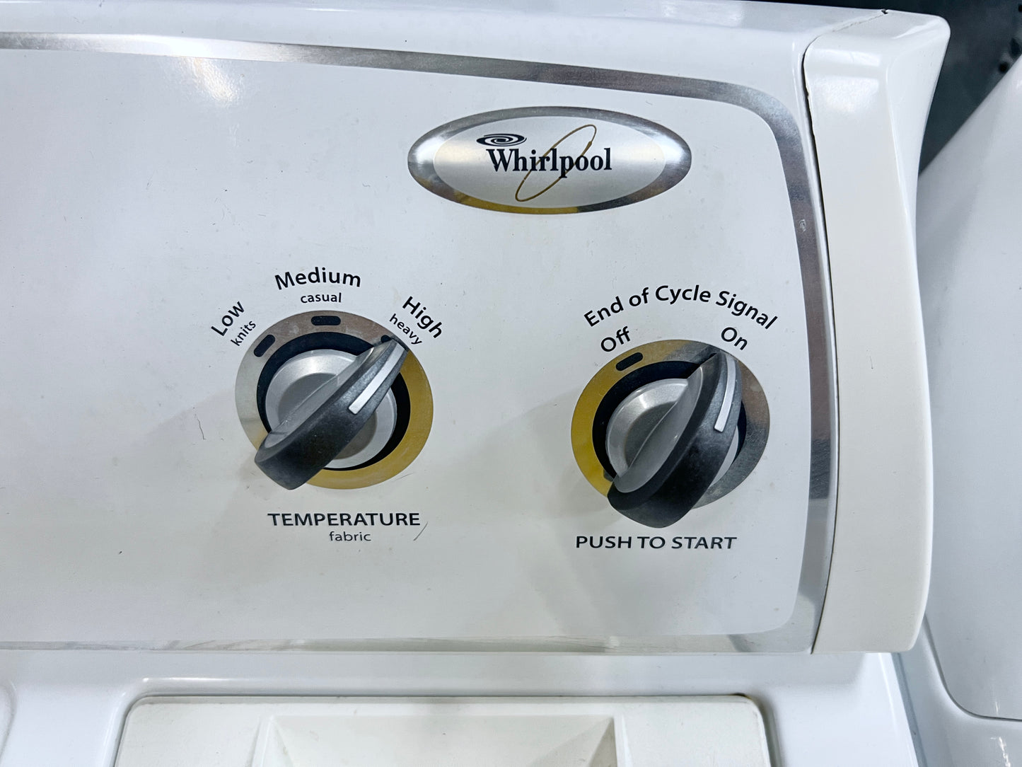 29 Inch Whirlpool Electric Front load Dryer Machine , white , 444386