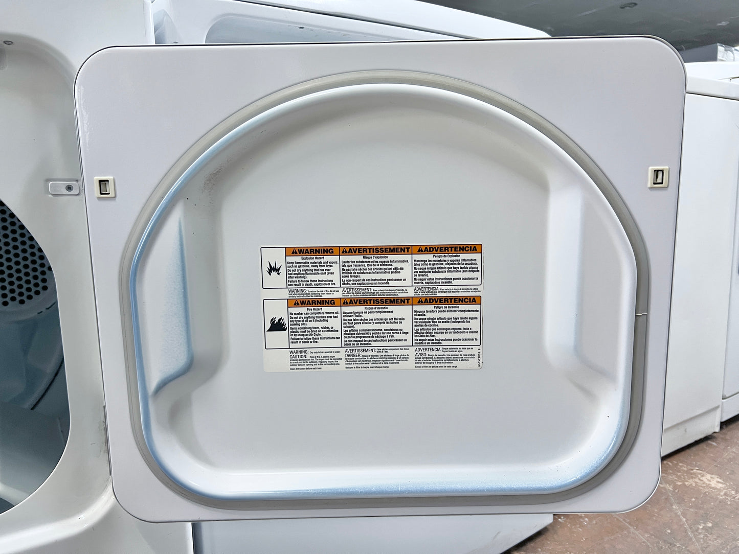 29 Inch Whirlpool Electric Front load Dryer Machine , white , 444386