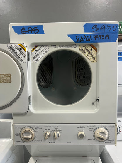Kenmore 24 Gas Dryer Laundry Center in White 999319, 110.98752792
