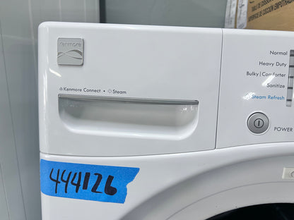 27 Inch Kenmore 7.4 Cu Ft Electric Dryer Machine with Steam , White , 81382 , 796.81382410 , 444126