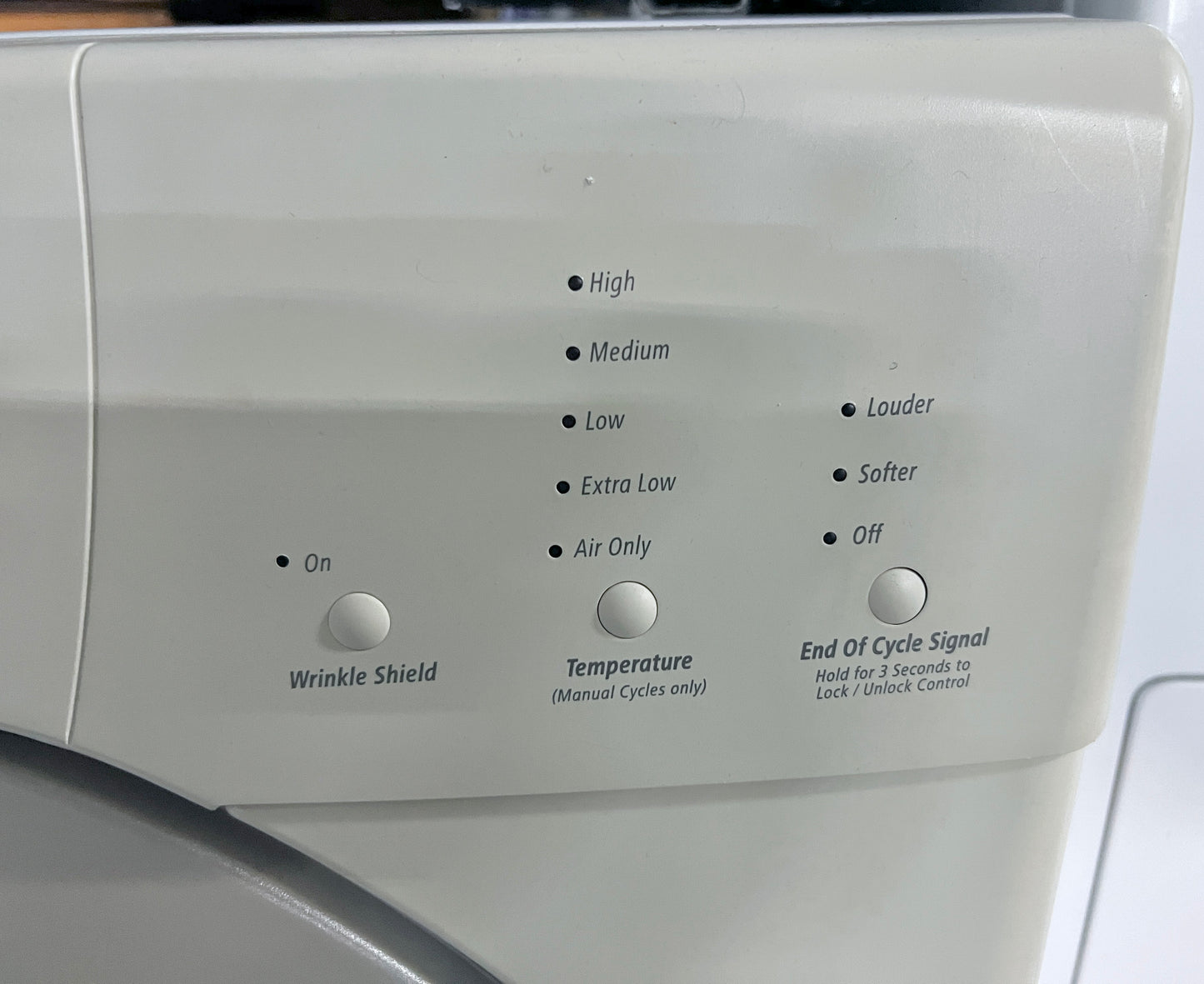 27 Inch Whirlpool GGW9200LW Front Load Gas Dryer Machine with Pedestal , White , 444294