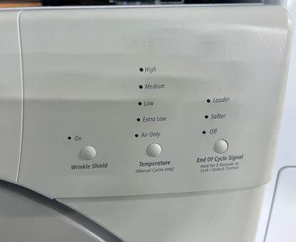 27 Inch Whirlpool GGW9200LW Front Load Gas Dryer Machine with Pedestal , White , 444294
