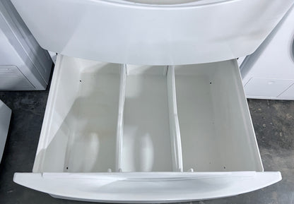 27 Inch Whirlpool GGW9200LW Front Load Gas Dryer Machine with Pedestal , White , 444294