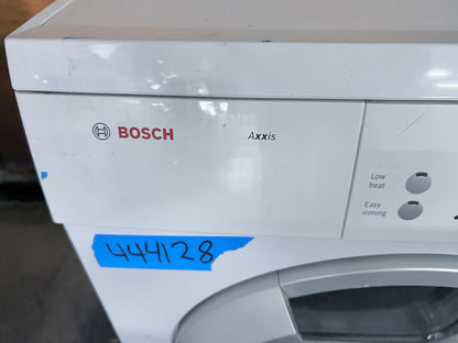 24 Inch Bosch Axxis Series  WTE86300US Compact Ventless Electric Front Load Dryer,3.9 cu. ft., 11 Drying Cycles, 4 Drying Options, LED Display Anticrease Feature , 444138