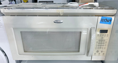 30 Inch Whirlpool  MH1170XST 1.7 Cu. Ft. Over the Range Microwave , 1,000 Watts of Power , 3-Speed Fan, Off White Bisque , 101367