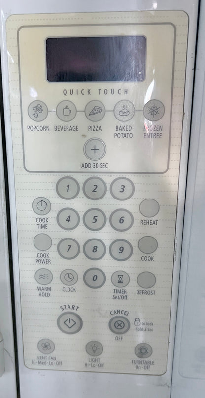 30 Inch Whirlpool  MH1170XST 1.7 Cu. Ft. Over the Range Microwave , 1,000 Watts of Power , 3-Speed Fan, Off White Bisque , 101367